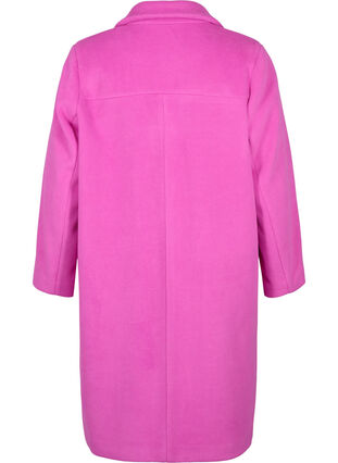 closure - Sz. - 42-60 with button Pink Zizzifashion double-breasted Coat -