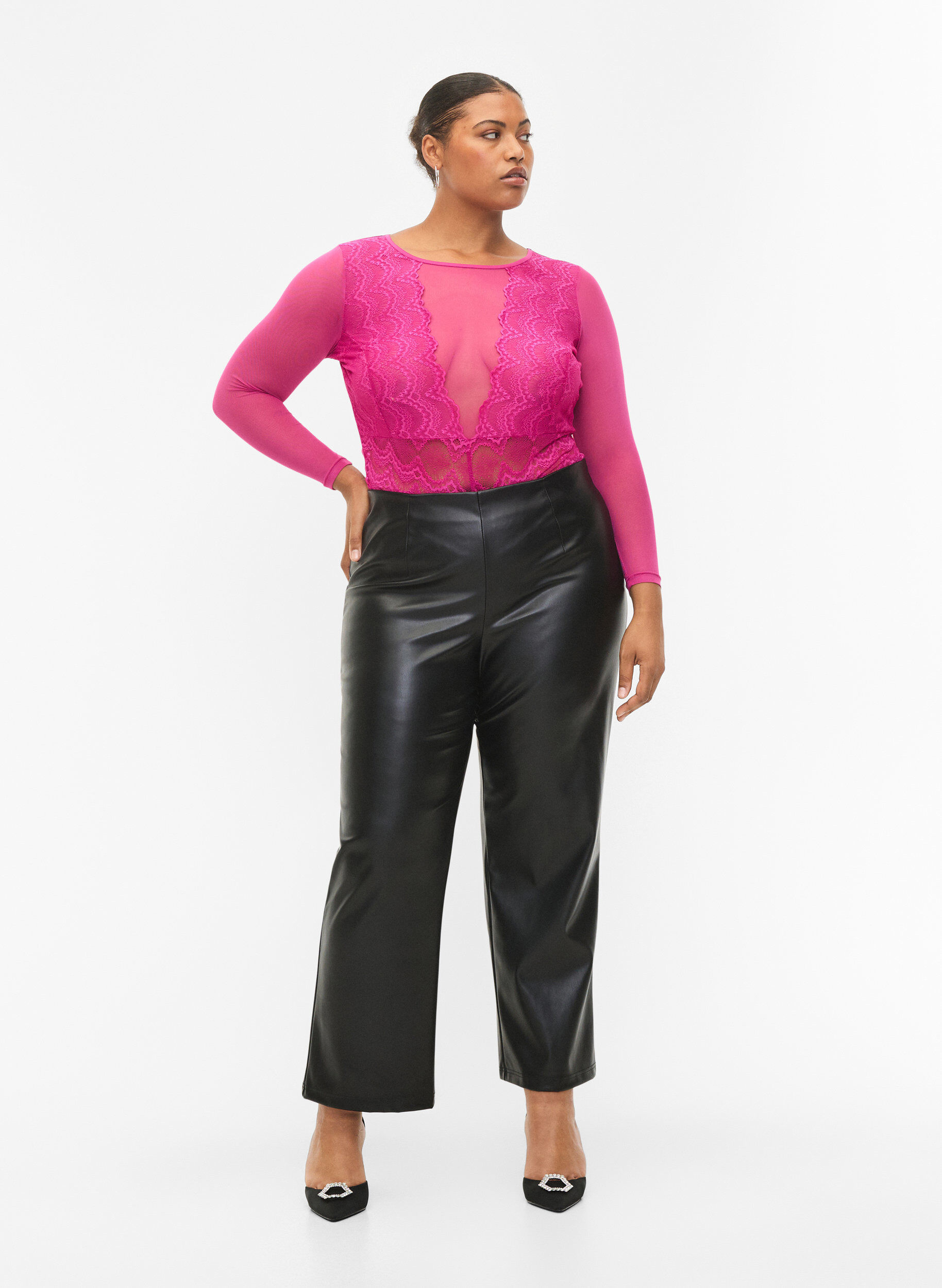 Buy COLLUSION Leather Trousers online  4 products  FASHIOLAin