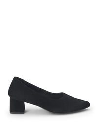 Wide fit - Pumps in suede