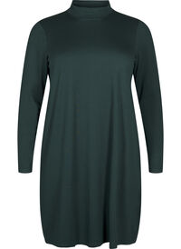 FLASH - Long sleeve dress with turtleneck