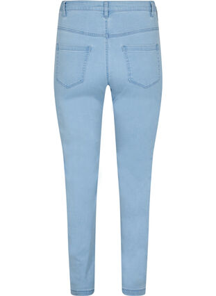 Zizzifashion Slim fit Emily jeans with normal waist, Ex Lt Blue, Packshot image number 1