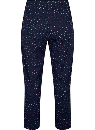 Zizzifashion Cotton pyjamas pants with print, Night Sky Dot, Packshot image number 1