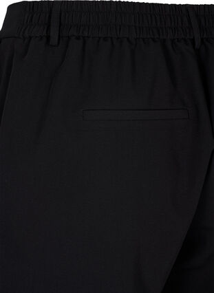 Zizzifashion Trousers with elasticated waist and ankle, Black, Packshot image number 3