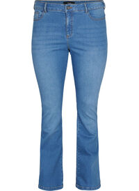 High-waisted Ellen bootcut jeans