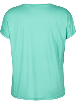 Zizzifashion Short sleeved workout t-shirt, Spring Bud, Packshot image number 1