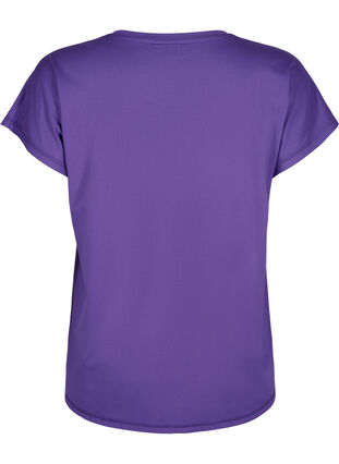 Zizzifashion Short-sleeved workout t-shirt, Heliotrope, Packshot image number 1