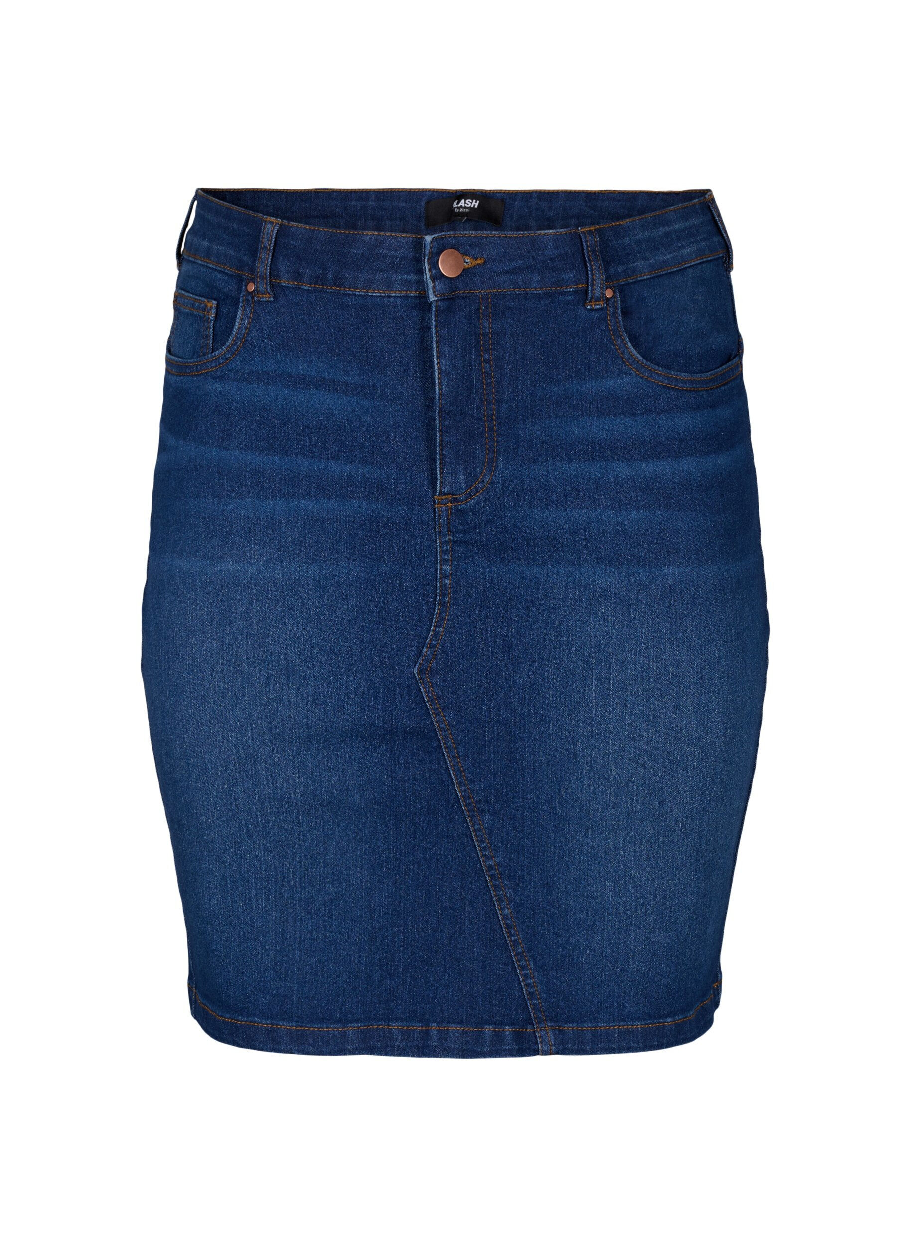 Tight fitted cheap denim skirt