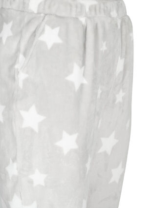 Zizzifashion Soft pants with star print, Grey Star, Packshot image number 2
