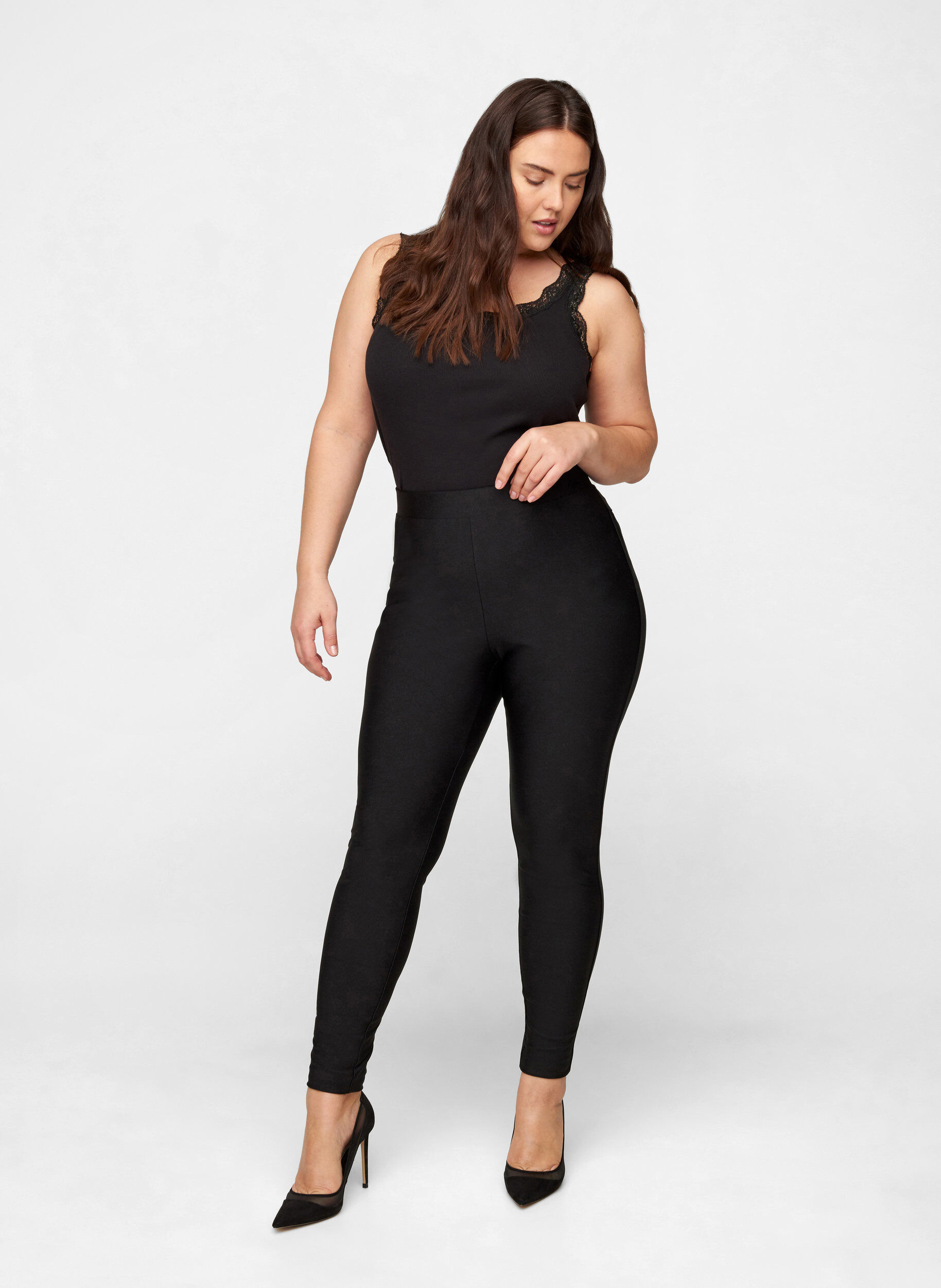 Leather Look Leggings Plus Size | International Society of Precision  Agriculture