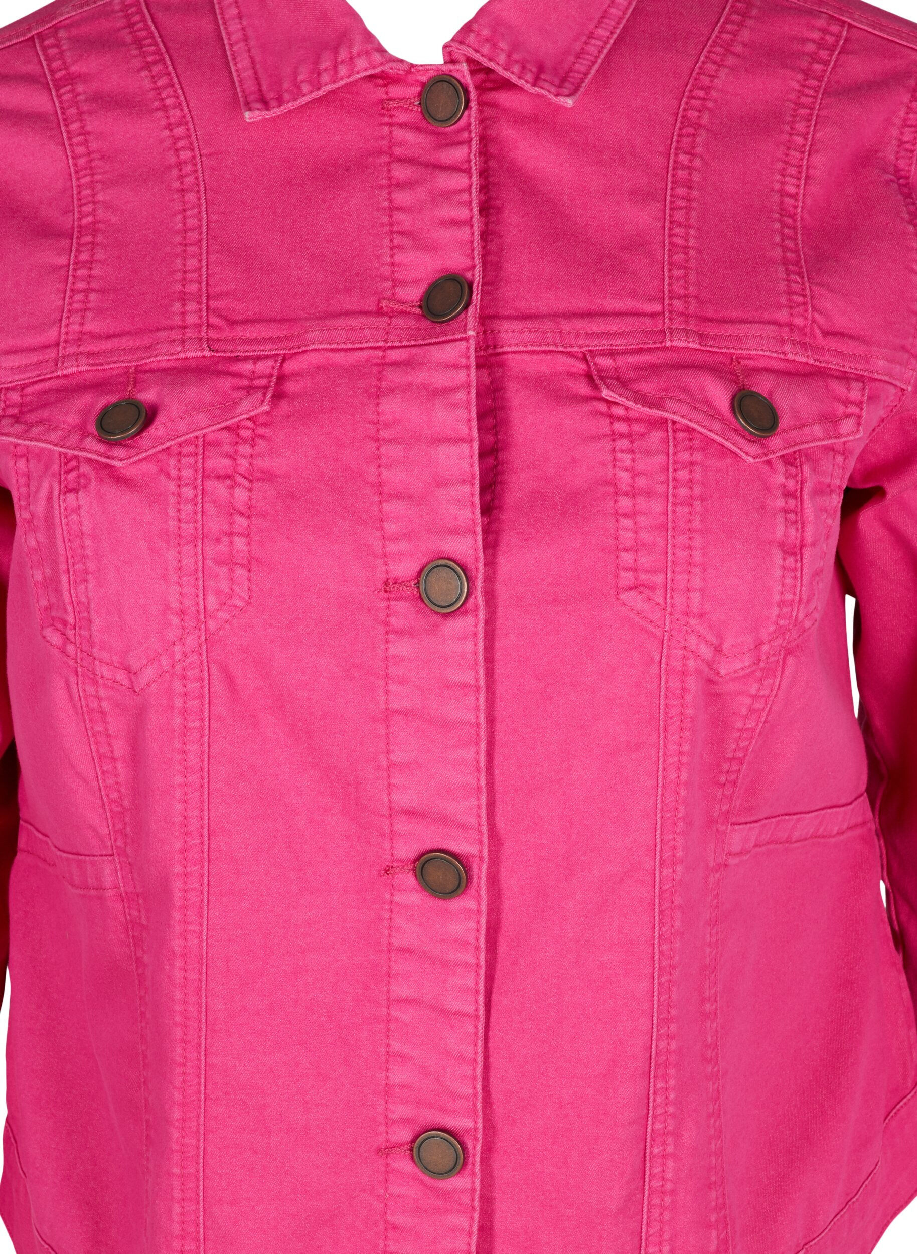 Coloured Denim Jacket, Coats & Jackets | FatFace.com