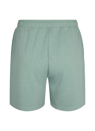 Zizzifashion Shorts made of modal mix with pockets, Chinois Green, Packshot image number 1