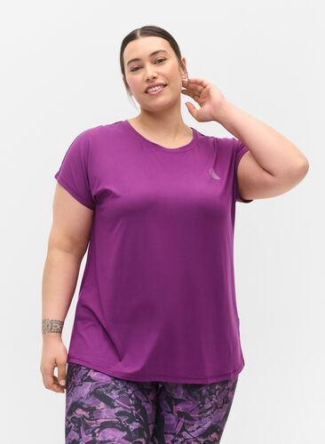 Zizzifashion T-shirt, Grape Juice, Model image number 0