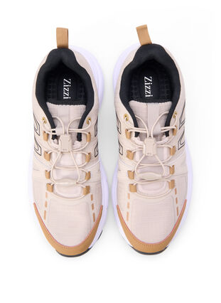 Zizzifashion Wide fit - Sneakers with elastic laces, Birch, Packshot image number 2