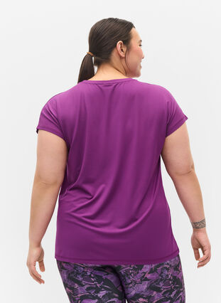 Zizzifashion T-shirt, Grape Juice, Model image number 1