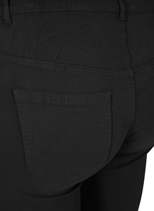 Zizzifashion Slim fit trousers with pockets, Black, Packshot image number 3