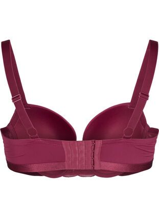 Zizzifashion Moulded bra with mesh, Rhododendron, Packshot image number 1