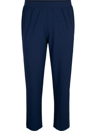 Zizzifashion FLASH - Trousers with straight fit, Black Iris, Packshot image number 0