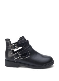 Wide fit - Ankle boots with studs