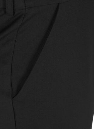 Zizzifashion Cropped Maddison trousers, Black, Packshot image number 2