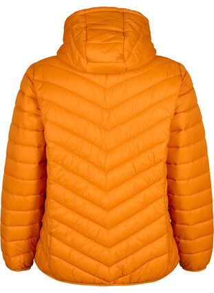 Zizzifashion Lightweight jacket with hood, Marmelade, Packshot image number 1