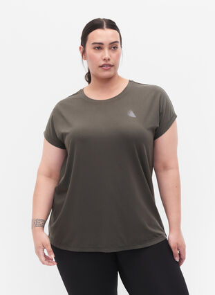 Zizzifashion Short sleeved workout t-shirt, Chimera, Model image number 0