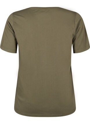 Zizzifashion FLASH - T-shirt with motif, Ivy Green, Packshot image number 1