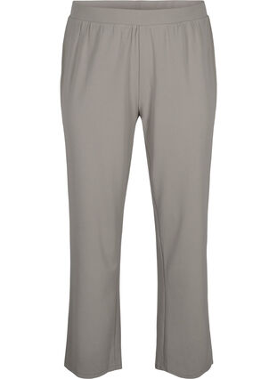 Zizzifashion FLASH - Trousers with straight fit, Driftwood, Packshot image number 0