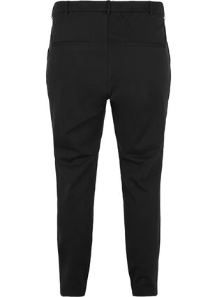 Zizzifashion Cropped Maddison trousers, Black, Packshot image number 1
