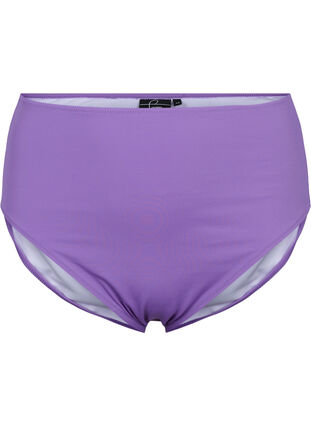 Zizzifashion Bikini bottoms with high waist, Royal Lilac, Packshot image number 0