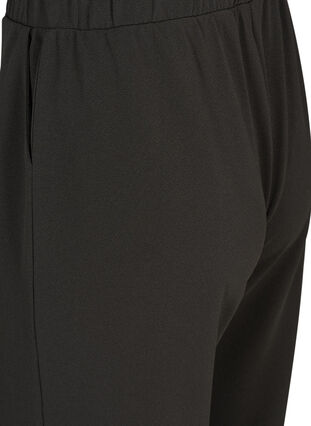 Zizzifashion Loose trousers with pockets, Black, Packshot image number 3