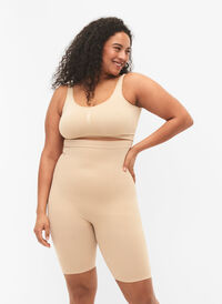 Fimkaul Women's Shapewear Tummy Control Bodysuit For Plus Size Backless  Built In Bra Seamless With Open Crotch Body Shaper Red XL 
