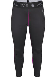 Base layer bottoms with contrast details, Black w. Charisma, Packshot