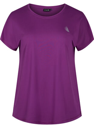 Zizzifashion T-shirt, Grape Juice, Packshot image number 0