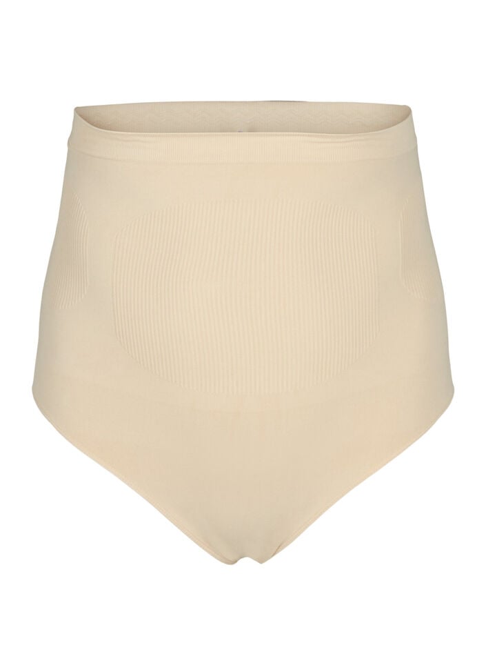 Women Solid Buckle Pants Shaping Button High Waist Underwear Shapewear  Dress to Hide Belly Fat (Beige, S) : : Fashion