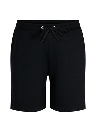 Zizzifashion Shorts made of modal mix with pockets, Black, Packshot image number 0