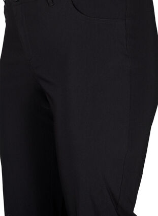 Zizzifashion Classic pants in a viscose mix, Black, Packshot image number 2