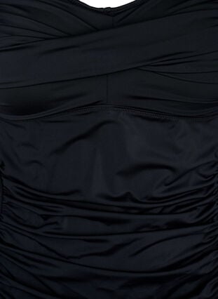 Zizzifashion Tankini with drapes, Black, Packshot image number 2