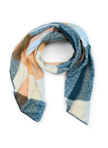 Zizzifashion Coloured scarf, Celestial Blue, Packshot image number 0