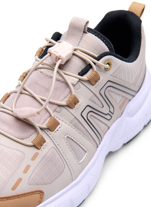 Zizzifashion Wide fit - Sneakers with elastic laces, Birch, Packshot image number 3