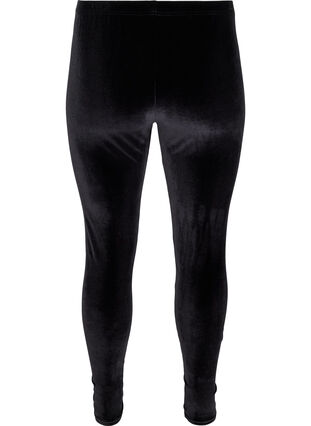 Seamless 3/4 leggings - Black - Sz. 42-60 - Zizzifashion