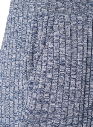 Zizzifashion Melange trousers, Dress Blues Mél, Packshot image number 2