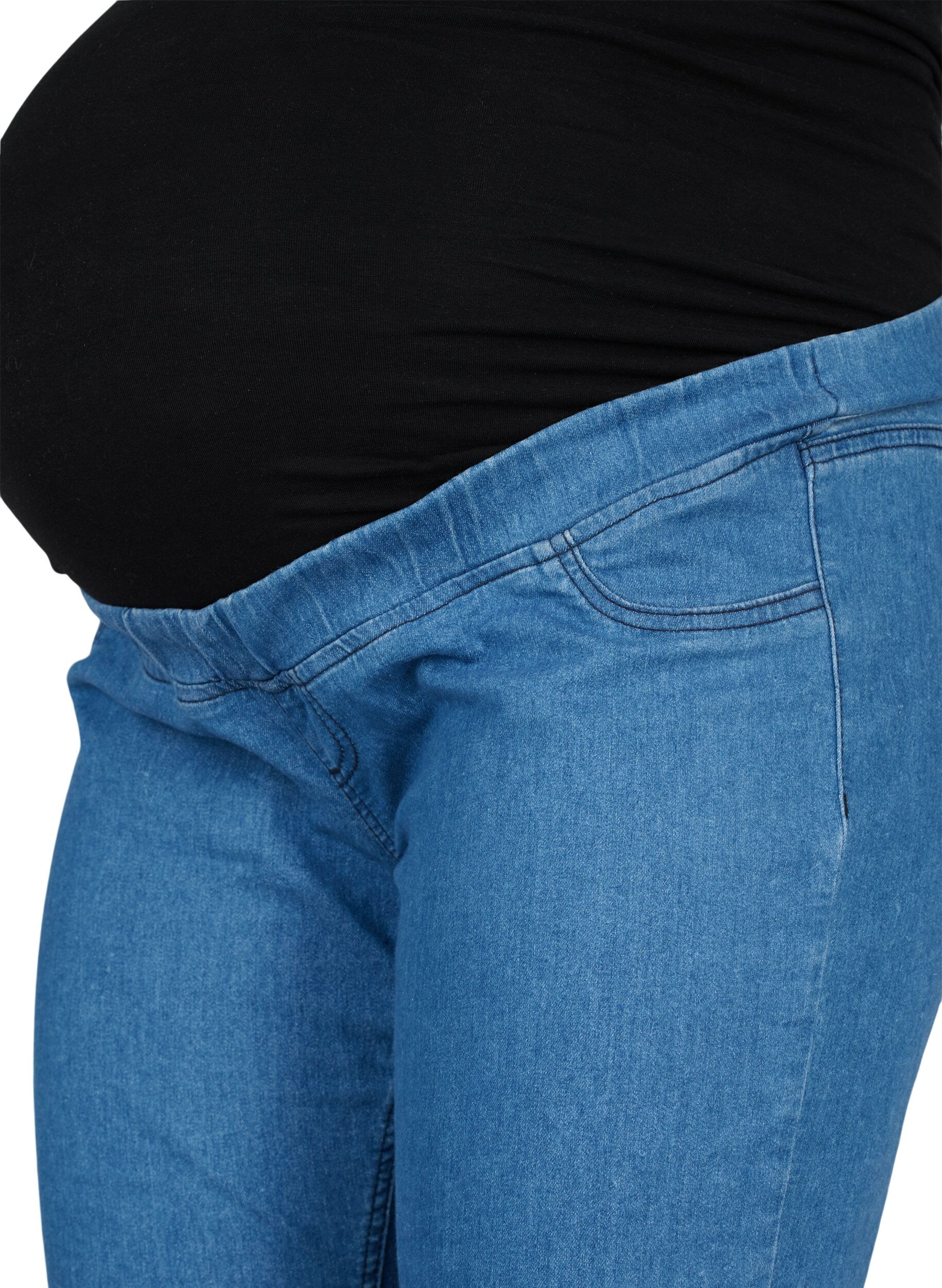 Foucome Women's Maternity Jeans Underbelly India | Ubuy