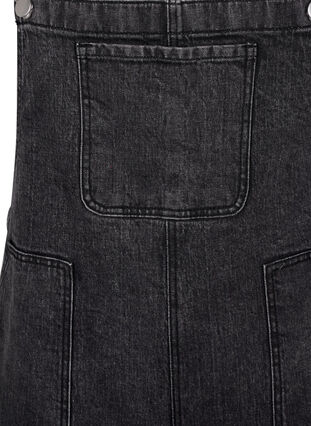 Zizzifashion Denim overalls, Dark Grey Denim, Packshot image number 2