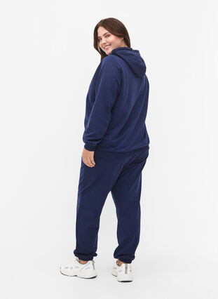 Zizzifashion Sweatpants with pockets, Medieval Blue, Model image number 1