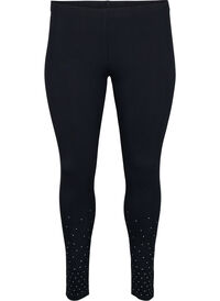 Viscose leggings with dots