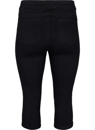 Zizzifashion Denim knickers with elastic waistband, Black, Packshot image number 1