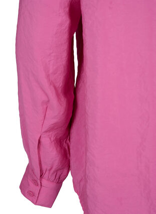 Zizzifashion Long-sleeved shirt in TENCEL™ Modal, Phlox Pink, Packshot image number 4