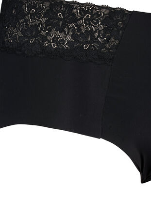 Gorteks Zara smooth panty black black Classic collection