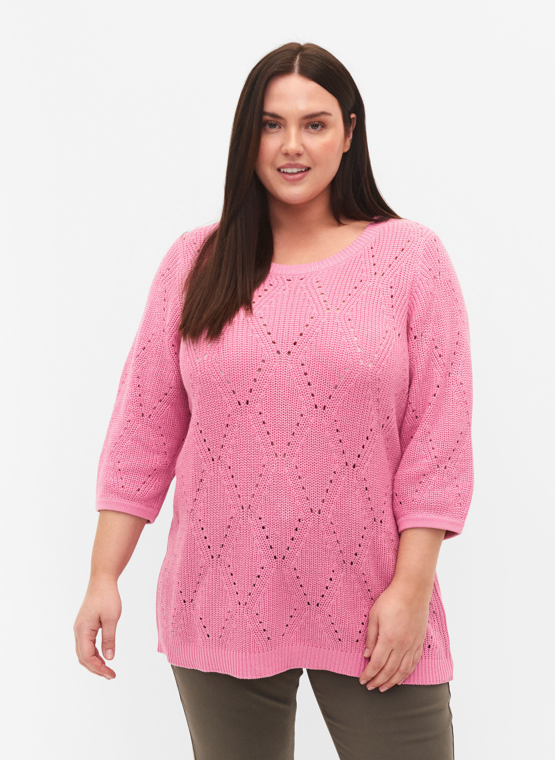 Plus size lace discount jumper