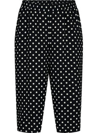 Culotte trousers with print